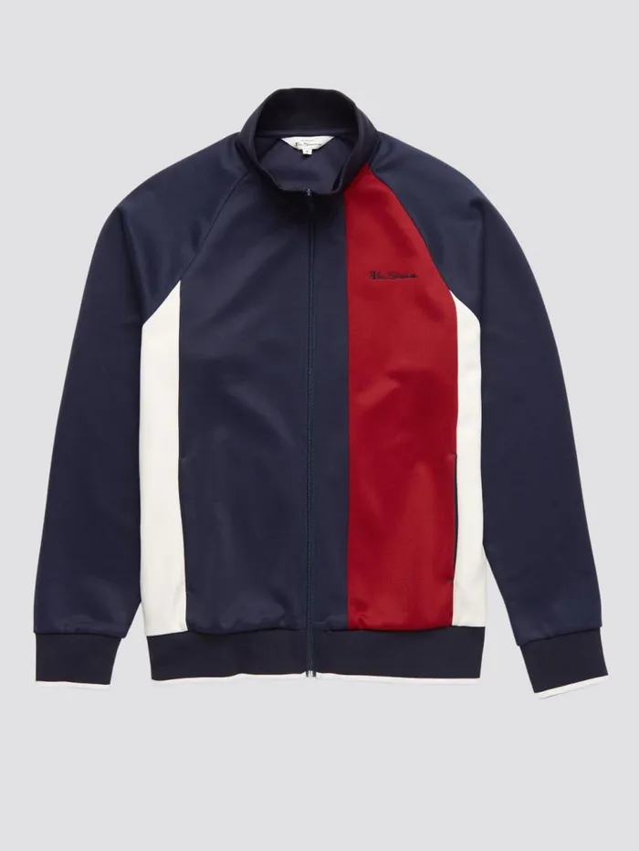 Men Ben Sherman Sweatshirts and Hoodies Signature Colorblock Track Jacket Men Ben Sherman Sweatshirts and Hoodies Signature Colorblock Track Jacket