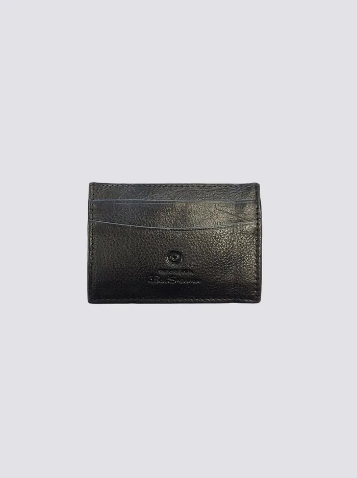 Men Ben Sherman Wallets and Card Holders Koki Leather Card Holder Wallet 8211 Black Men Ben Sherman Wallets and Card Holders Koki Leather Card Holder Wallet 8211 Black