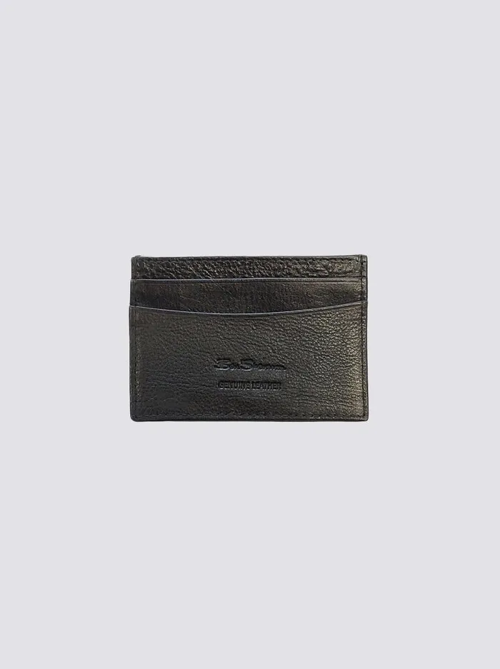 Men Ben Sherman Wallets and Card Holders Koki Leather Card Holder Wallet 8211 Black Men Ben Sherman Wallets and Card Holders Koki Leather Card Holder Wallet 8211 Black