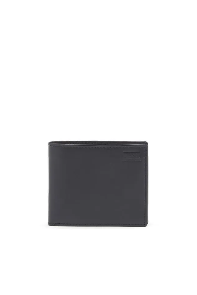 Men BiFold Coin S Blackorange Diesel Wallets