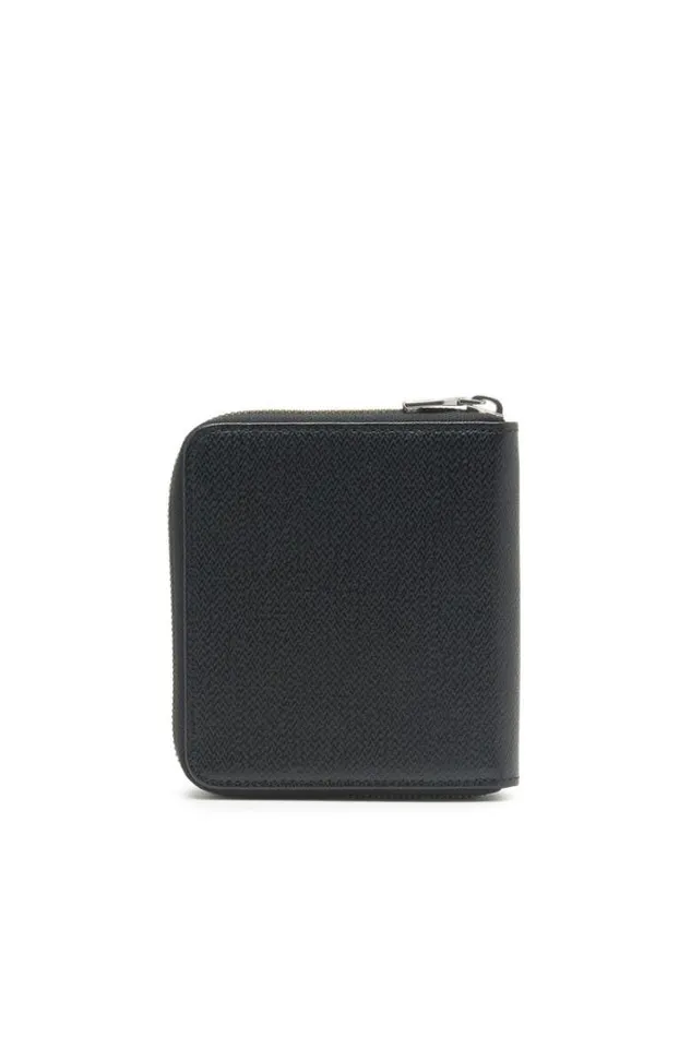 Men BiFold Coin Zip M Black Diesel Wallets Men BiFold Coin Zip M Black Diesel Wallets