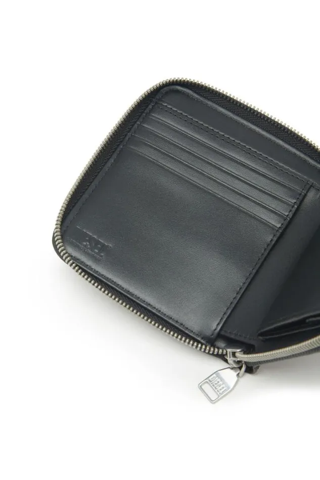 Men BiFold Coin Zip M Black Diesel Wallets Men BiFold Coin Zip M Black Diesel Wallets