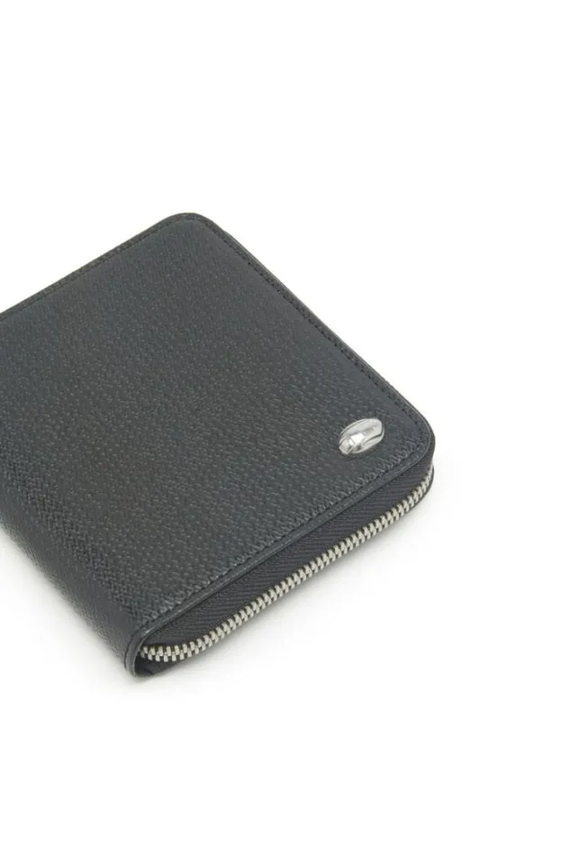 Men BiFold Coin Zip M Black Diesel Wallets Men BiFold Coin Zip M Black Diesel Wallets