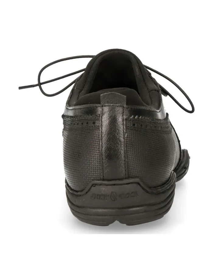 Men Black Abs With Laces MChrono003S3 New Rock Sneakers Men Black Abs With Laces MChrono003S3 New Rock Sneakers