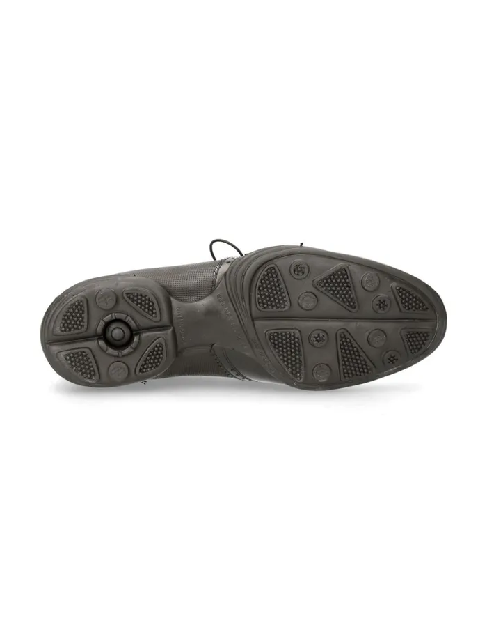 Men Black Abs With Laces MChrono003S3 New Rock Sneakers Men Black Abs With Laces MChrono003S3 New Rock Sneakers