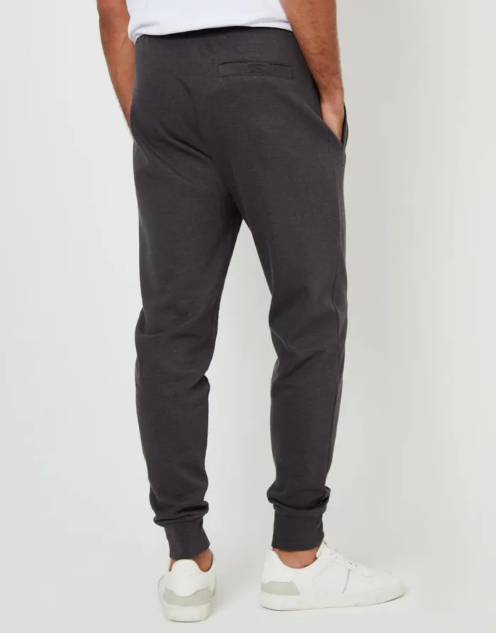 Men Black and Charcoal Marl Regular Fit Joggers 2 Pack Threadbare Joggers Men Black and Charcoal Marl Regular Fit Joggers 2 Pack Threadbare Joggers