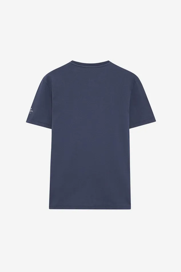 Men Blue Bicar TShirt Ecoalf TShirts