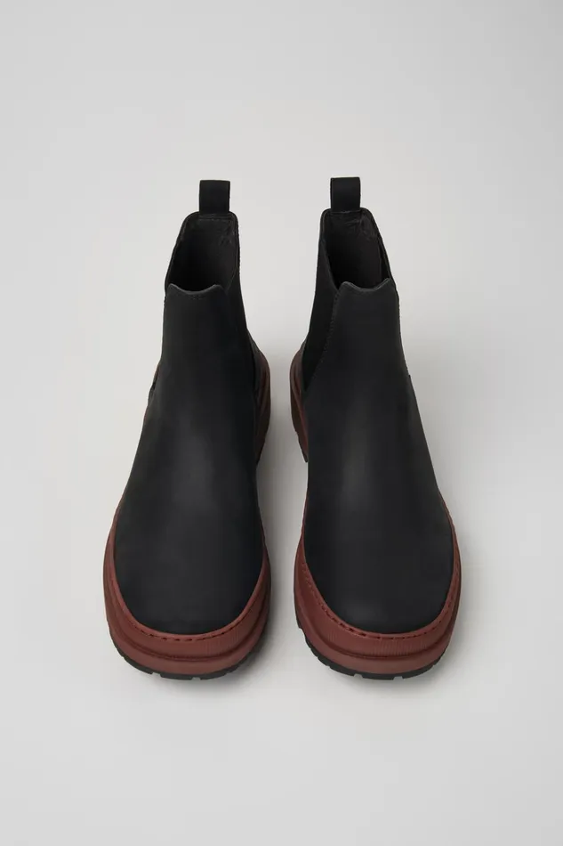 Men Brutus Trek MICHELIN Black Nubuck Ankle Boots Camper Ankle Boots Men Brutus Trek MICHELIN Black Nubuck Ankle Boots Camper Ankle Boots