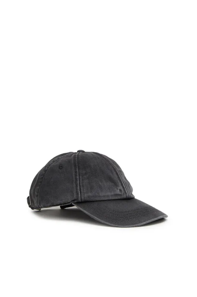 Men CLib4 Black Diesel Caps Gloves And Scarves
