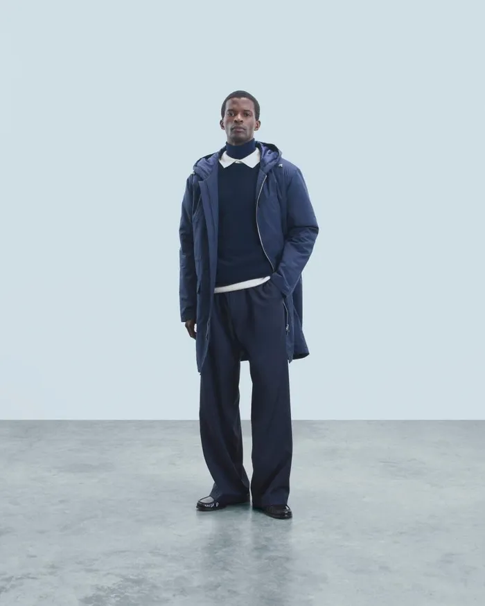 Men Coats and Jackets From Future Outerwear Parka Navy