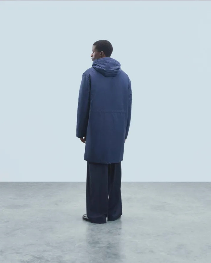 Men Coats and Jackets From Future Outerwear Parka Navy