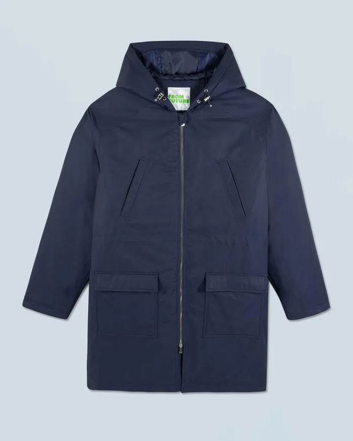 Men Coats and Jackets From Future Outerwear Parka Navy