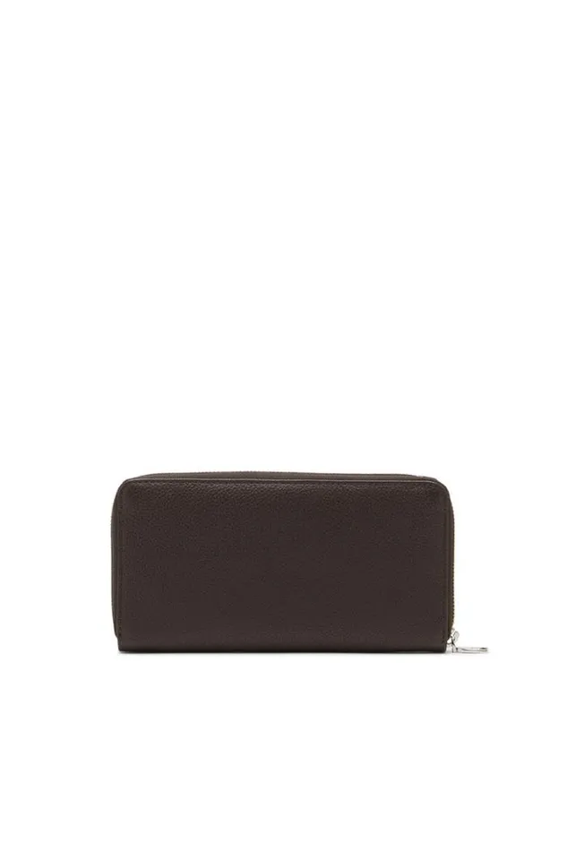 Men Continental Zip L Brown Diesel Wallets Men Continental Zip L Brown Diesel Wallets