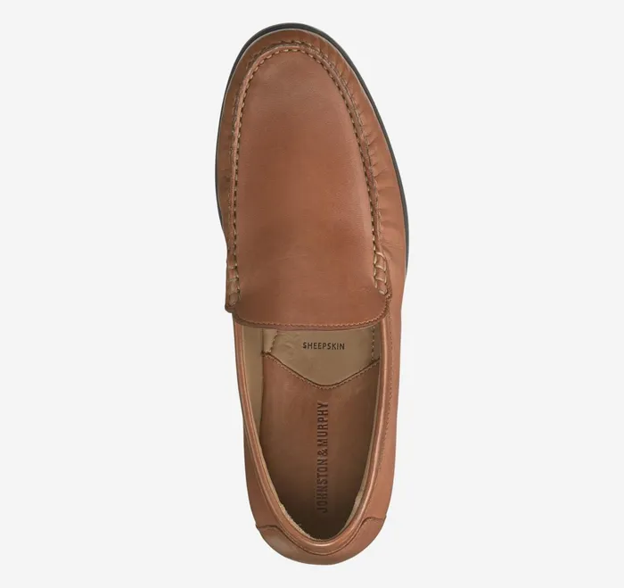 Men Cresswell Venetian Loafer Cognac Sheepskin JohnstonandMurphy SlipOns and Loafers Men Cresswell Venetian Loafer Cognac Sheepskin JohnstonandMurphy SlipOns and Loafers