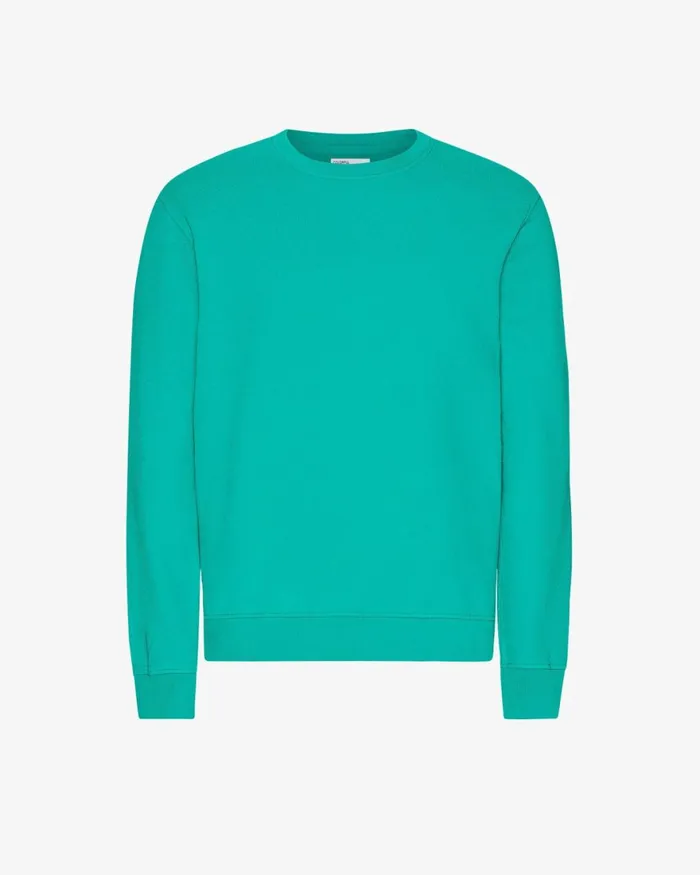 Men Crewneck Sweatshirts Colorful Standard Classic Organic Crew Tropical Sea