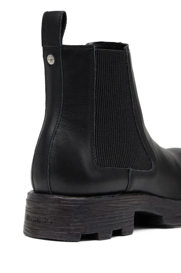 Men DHammer Lch Black Diesel Boots Men DHammer Lch Black Diesel Boots