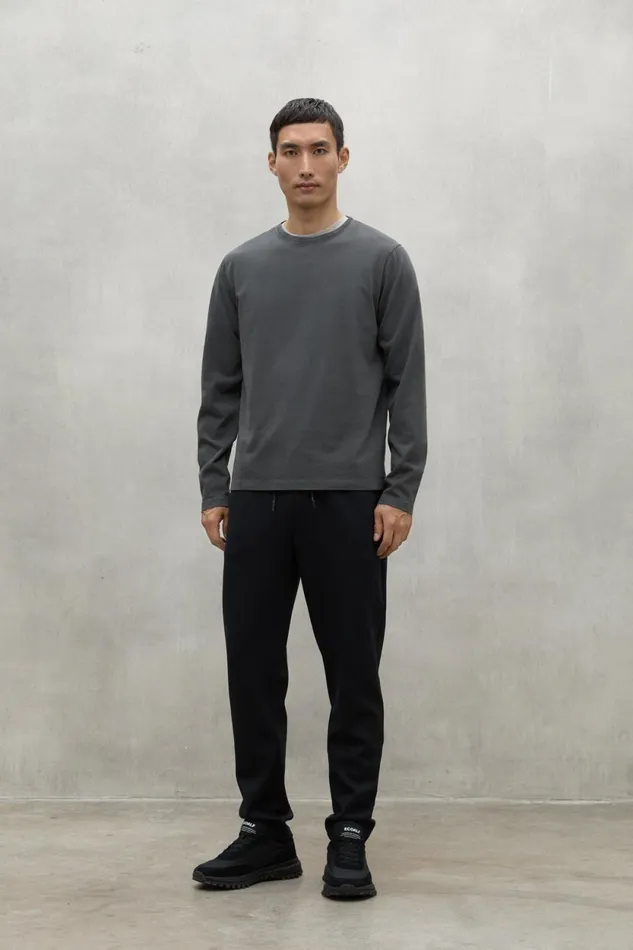 Men Dark Grey Sustano TShirt Ecoalf TShirts