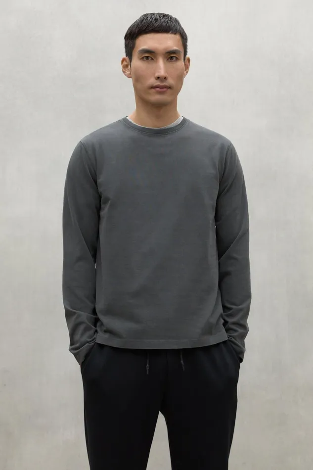 Men Dark Grey Sustano TShirt Ecoalf TShirts
