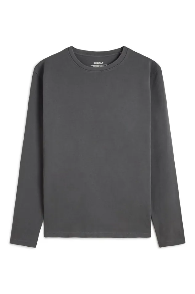 Men Dark Grey Sustano TShirt Ecoalf TShirts