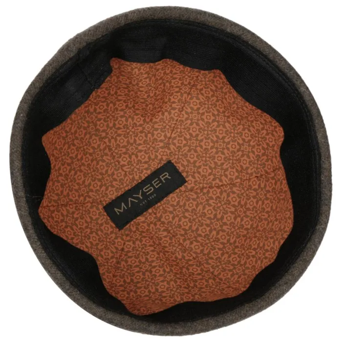 Men Docker Hats Mayser Shetland Docker Cap Brown Men Docker Hats Mayser Shetland Docker Cap Brown