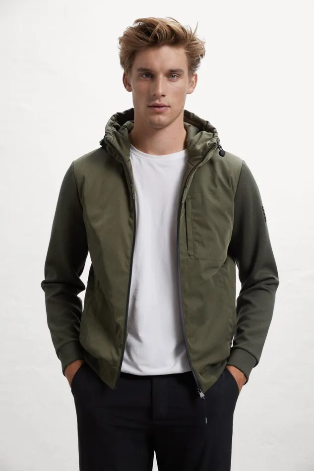 Men Green Benga Sweatshirt Ecoalf Sweatshirts