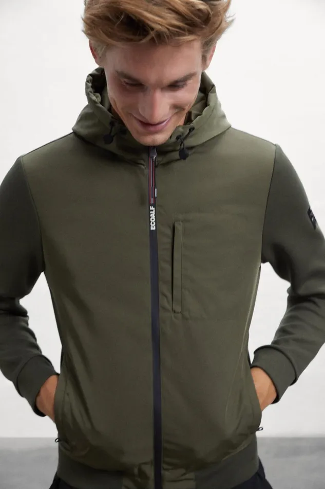 Men Green Benga Sweatshirt Ecoalf Sweatshirts