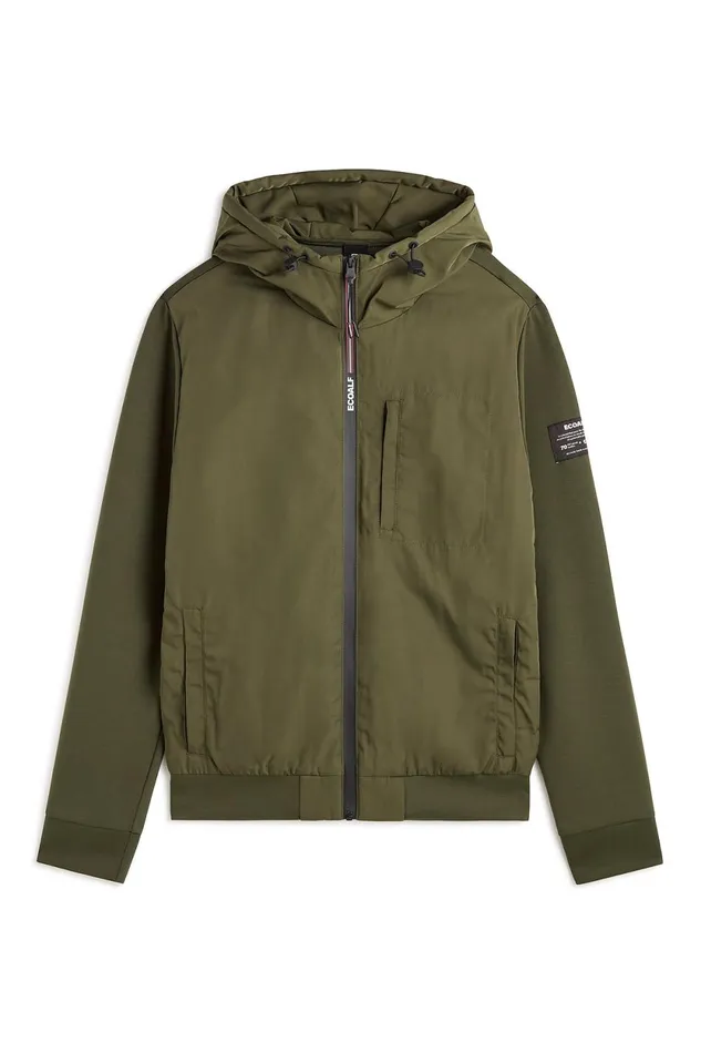 Men Green Benga Sweatshirt Ecoalf Sweatshirts
