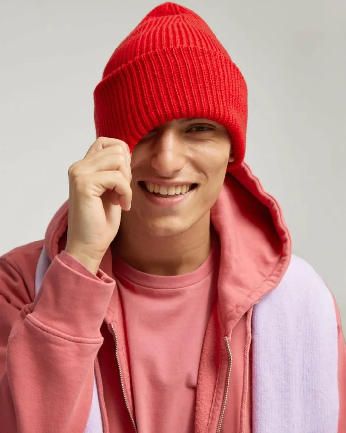 Men Hats Colorful Standard Merino Wool Hat Desert Khaki