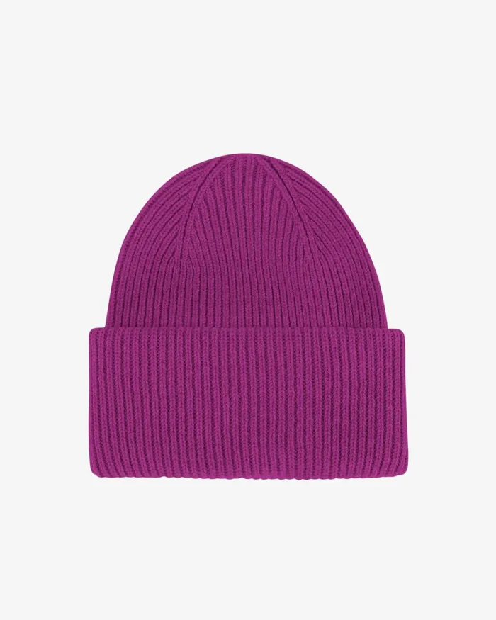 Men Hats Colorful Standard Merino Wool Hat Magenta Blaze