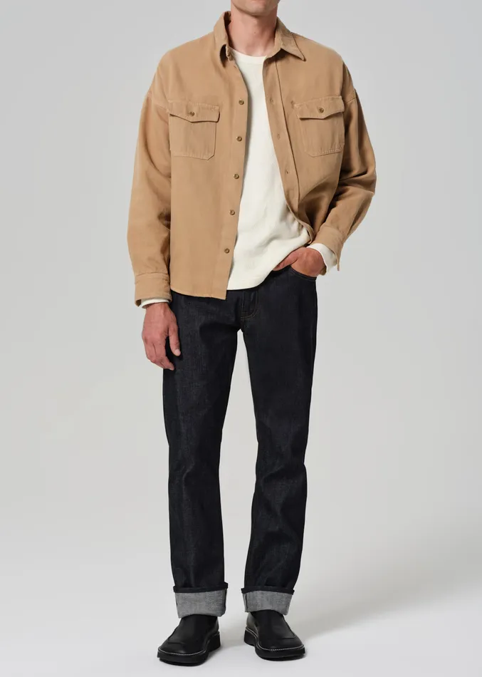Men Jeans Citizens Of Humanity Elijah Straight Archive In Raw Selvedge