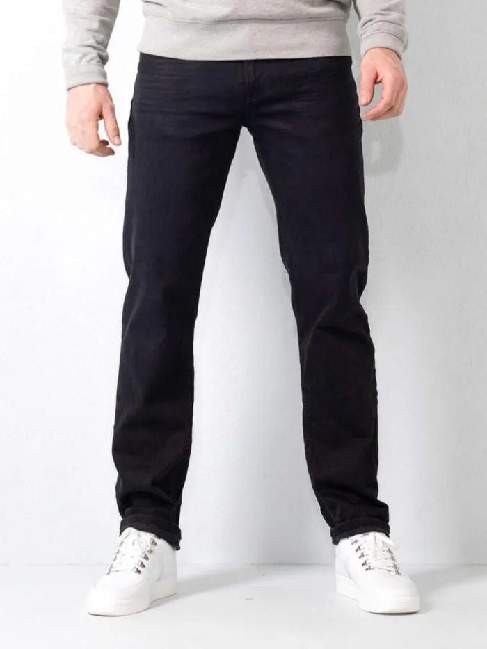 Men Jeans Petrol Industries Riley RegularFit Blackblack