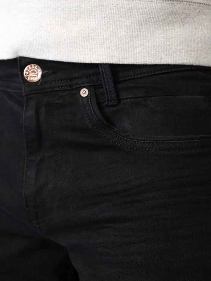 Men Jeans Petrol Industries Riley RegularFit Blackblack