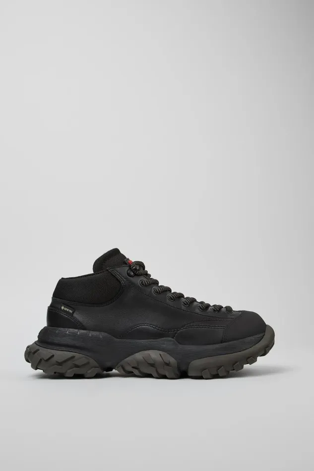 Men Karst Trek GORETEX Black Ankle Boots Camper Ankle Boots Men Karst Trek GORETEX Black Ankle Boots Camper Ankle Boots