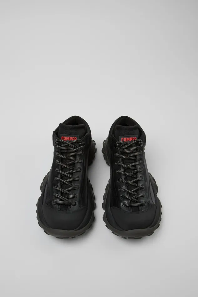 Men Karst Trek GORETEX Black Ankle Boots Camper Ankle Boots Men Karst Trek GORETEX Black Ankle Boots Camper Ankle Boots
