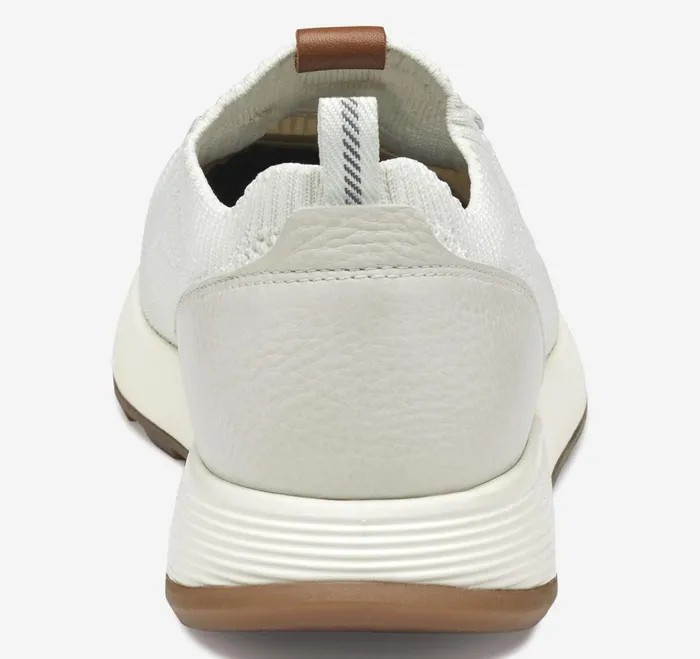 Men Kinnon Knit Jogger Off White Knit JohnstonandMurphy LaceUps Men Kinnon Knit Jogger Off White Knit JohnstonandMurphy LaceUps
