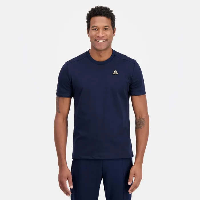 Men Le Coq Sportif Tshirts And Tops Coq D039or TShirt En Interlock 240g Coton Dark Velvet Men Le Coq Sportif Tshirts And Tops Coq D039or TShirt En Interlock 240g Coton Dark Velvet