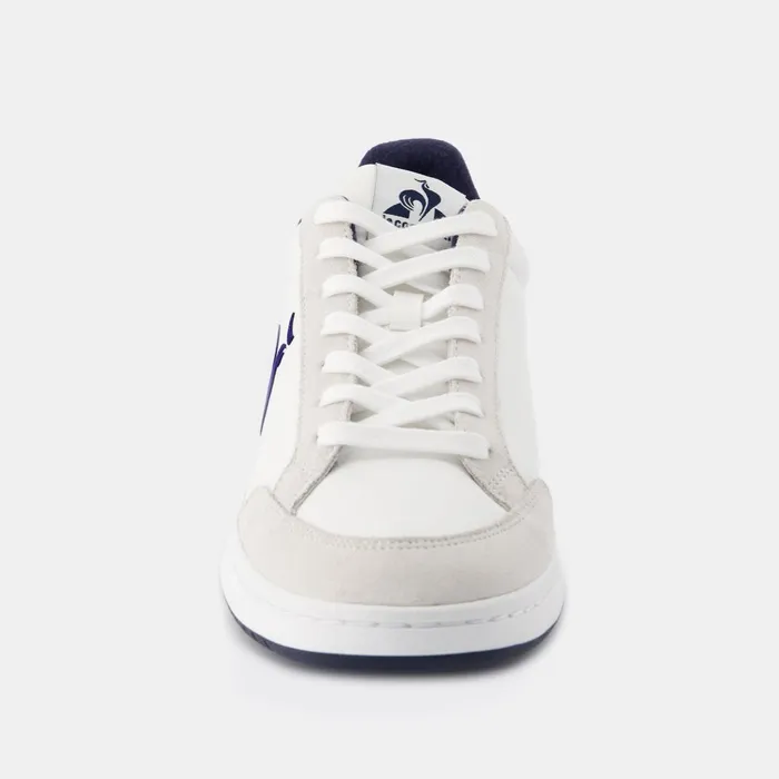 Men Le Coq Sportif Trainers And Sneakers Shoes LCS COURT ROOSTER Optical Whitedress Blue