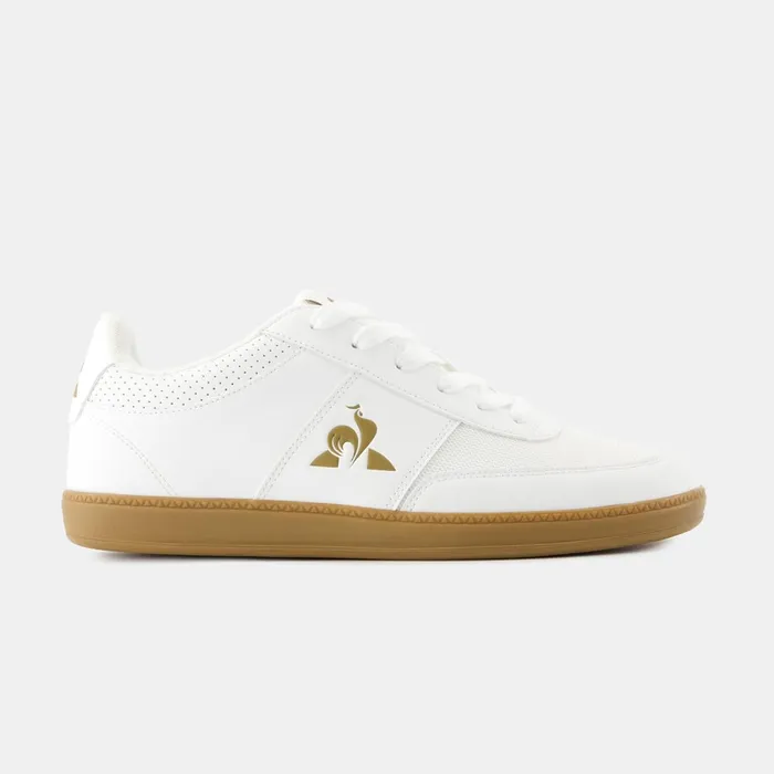 Men Le Coq Sportif Trainers And Sneakers Shoes LCS DERBY1 Optical Whitegum