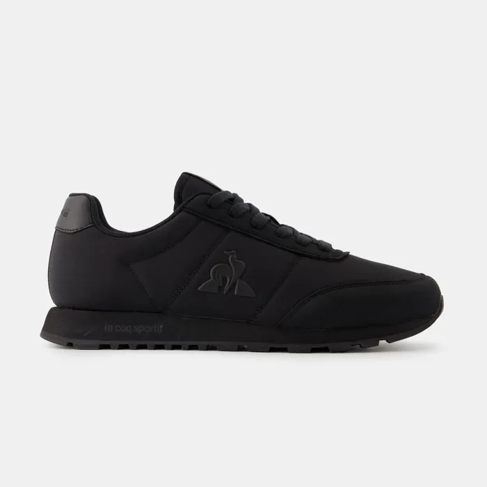 Men Le Coq Sportif Trainers And Sneakers Shoes RACERONE2 Triple Black