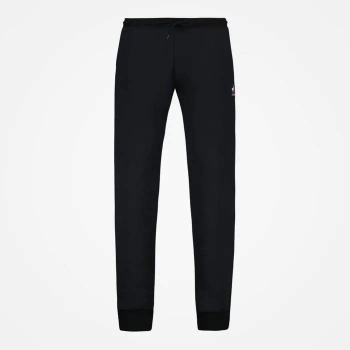 Men Le Coq Sportif Trousers And Joggers Essentiels Trousers Regular Black Men Le Coq Sportif Trousers And Joggers Essentiels Trousers Regular Black