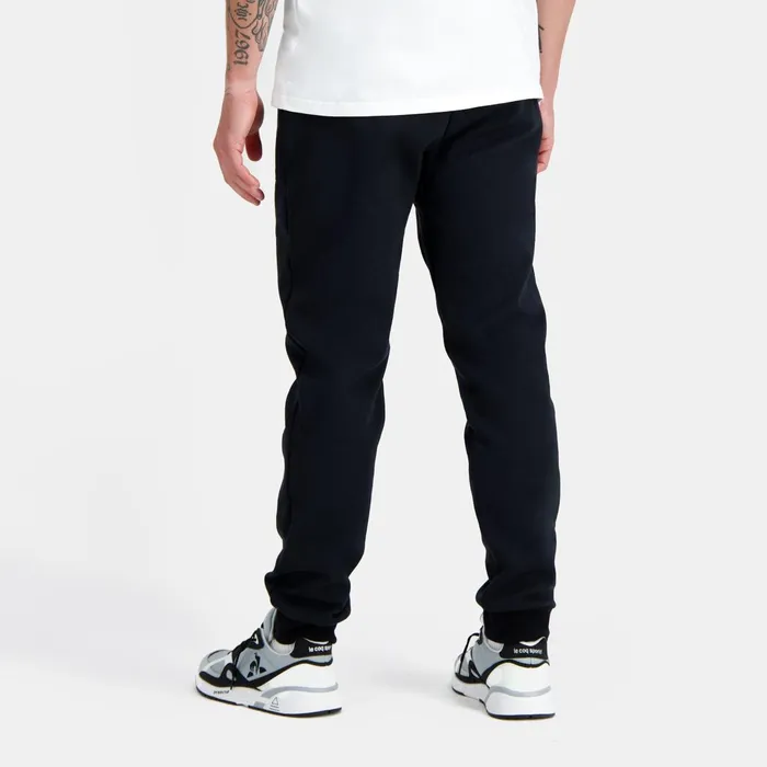 Men Le Coq Sportif Trousers And Joggers Essentiels Trousers Regular Black Men Le Coq Sportif Trousers And Joggers Essentiels Trousers Regular Black