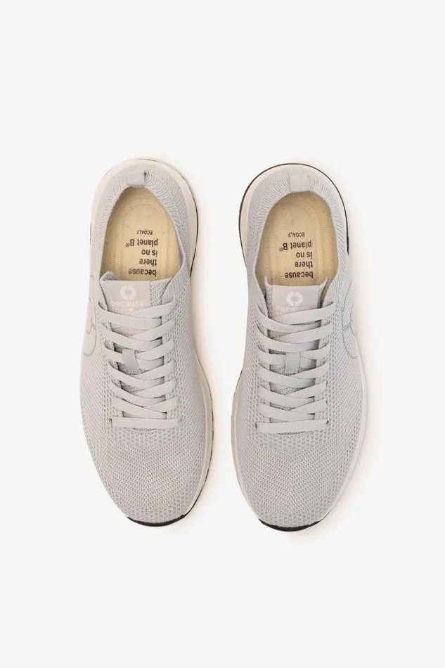 Men Light Grey Madeira Trainers Ecoalf Sneakers