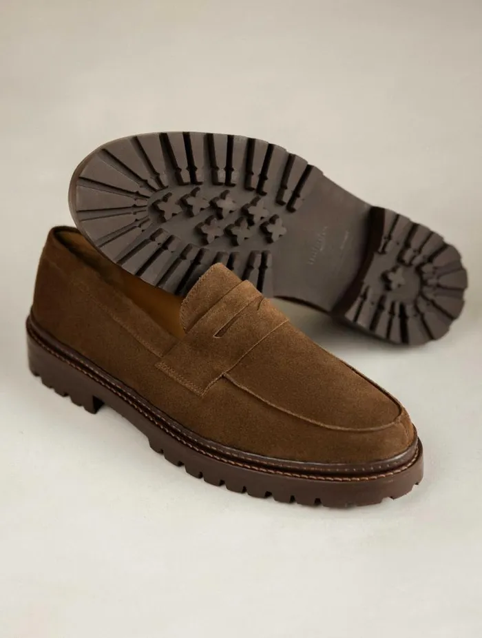 Men Loafers Bobbies Jay Khaki Brown Men Loafers Bobbies Jay Khaki Brown