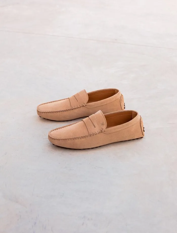 Men Loafers Bobbies Lewis Sand