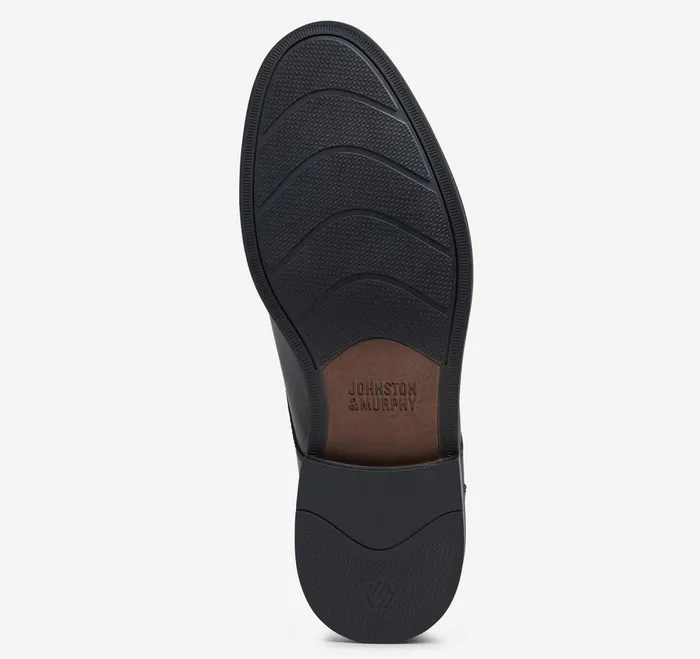 Men Mason Plain Toe Black Full Grain JohnstonandMurphy LaceUps Men Mason Plain Toe Black Full Grain JohnstonandMurphy LaceUps