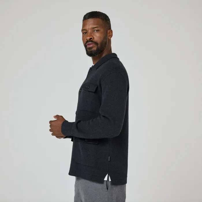 Men Oliver Sweeney Knitwear Brecon Charcoal Men Oliver Sweeney Knitwear Brecon Charcoal