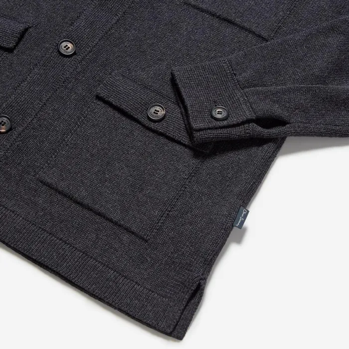 Men Oliver Sweeney Knitwear Brecon Charcoal Men Oliver Sweeney Knitwear Brecon Charcoal