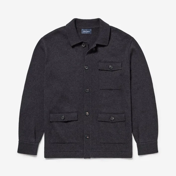 Men Oliver Sweeney Knitwear Brecon Charcoal Men Oliver Sweeney Knitwear Brecon Charcoal