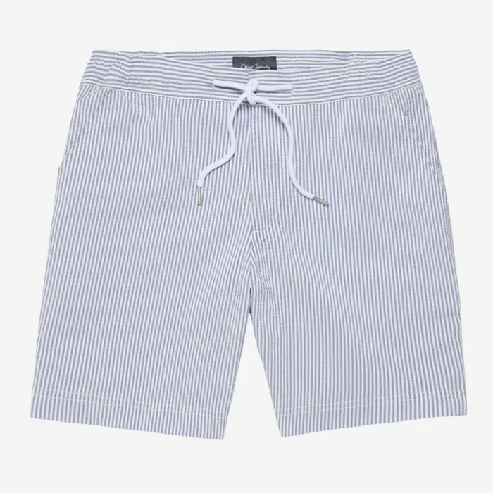 Men Oliver Sweeney Shorts Monforte Blue Stripe Men Oliver Sweeney Shorts Monforte Blue Stripe