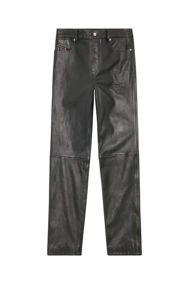 Men PMetal Black Diesel Trousers And Shorts Men PMetal Black Diesel Trousers And Shorts